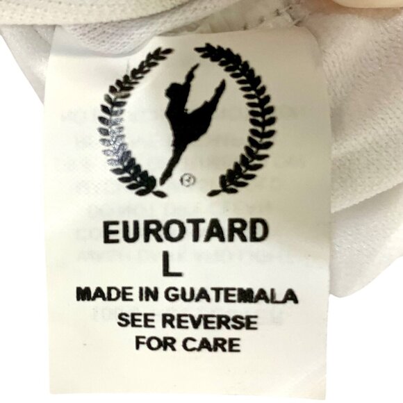 Eurotard Women's Simplicity Praise Dance Dress L Liturgical Circle Skirt White - Picture 9 of 11